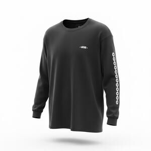 VANS Off the Wall Mens Wolf Long Sleeved Tshirt - Size XX